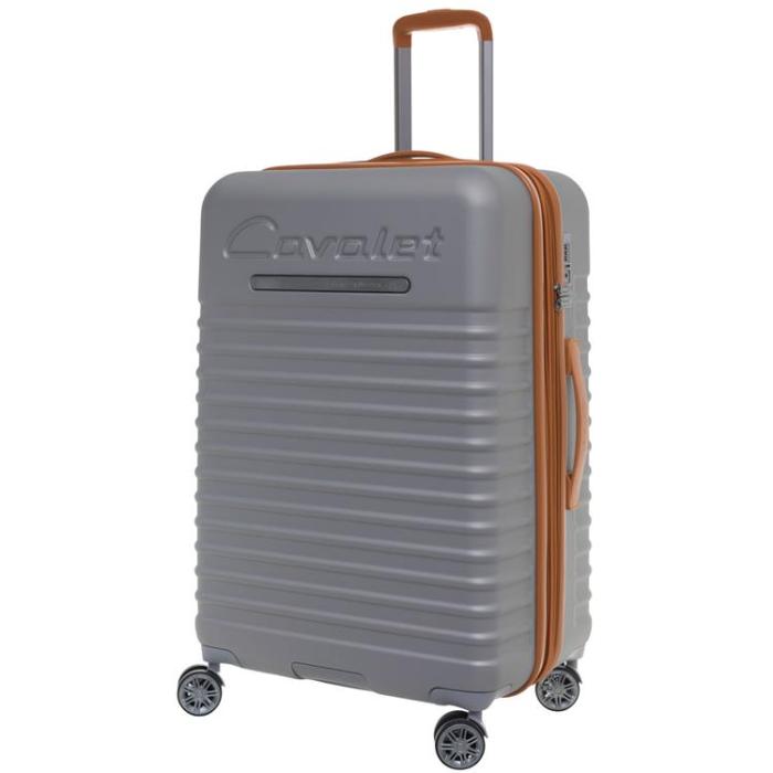 CAVALET - CAVALET Resväska Malibu Medium - Silver/Tan