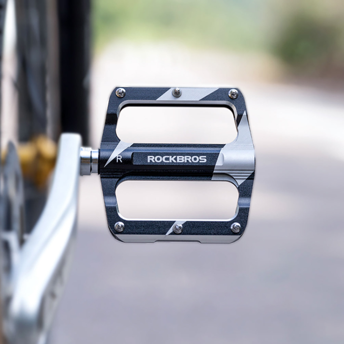 Rockbros - Rockbros MTB-Pedaler i Aluminium K306-BK - Svart
