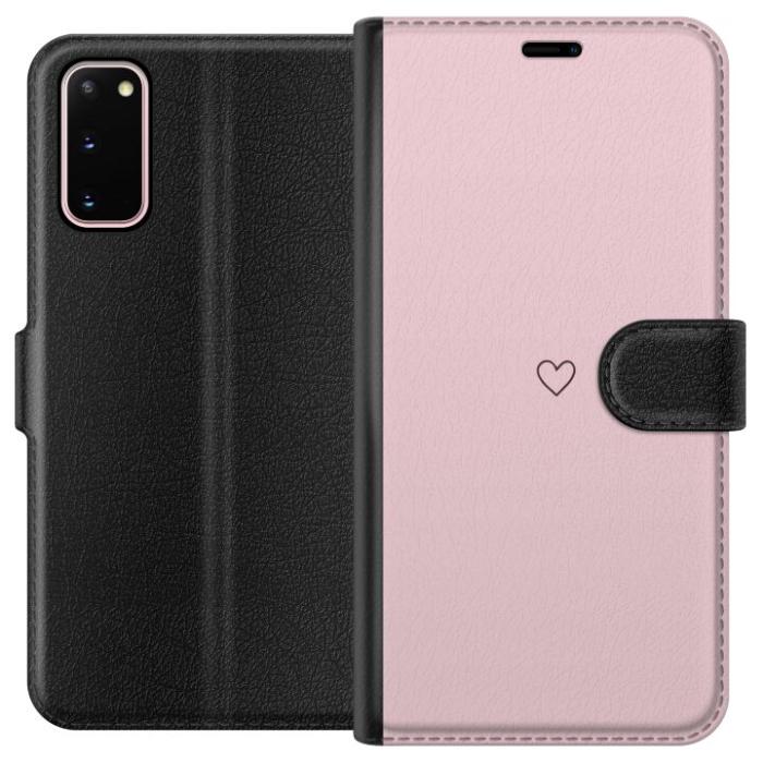 iSecrets - Plånboksfodral till Samsung Galaxy S20 med Litet Hjärta