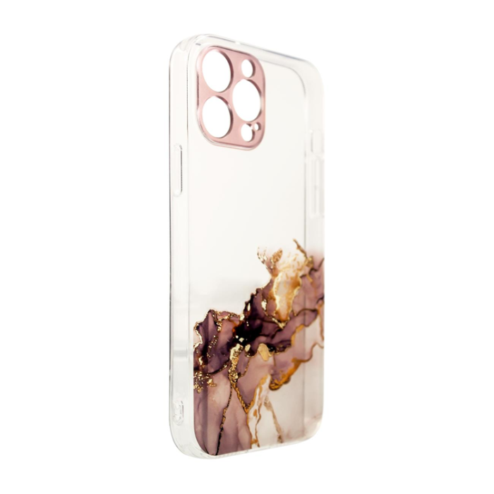 UTGATT1 - Galaxy A12 (2020/2021) Skal Marble - Brun