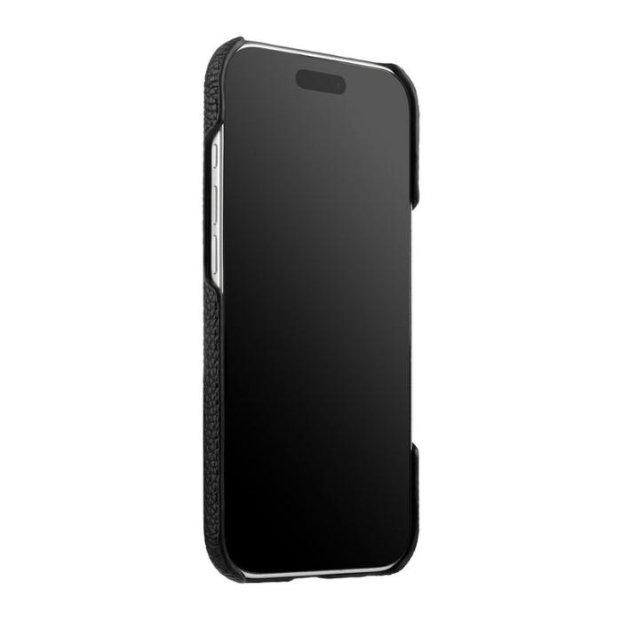 Melkco - MELKCO Mobilskal till iPhone Air Äkta Läder PC Svart