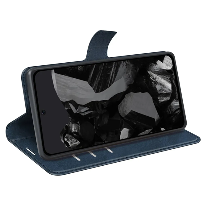 UTGATT - Google Pixel 9 Pro XL Plånboksfodral - Blå