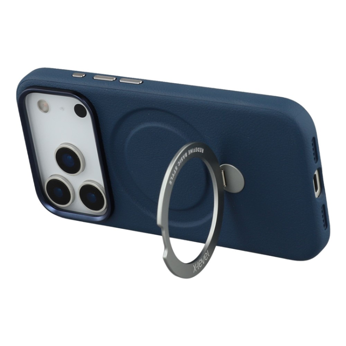 X-Level - X-LEVEL iPhone 17 Pro Mobilskal MagSafe Kickstand - Blå