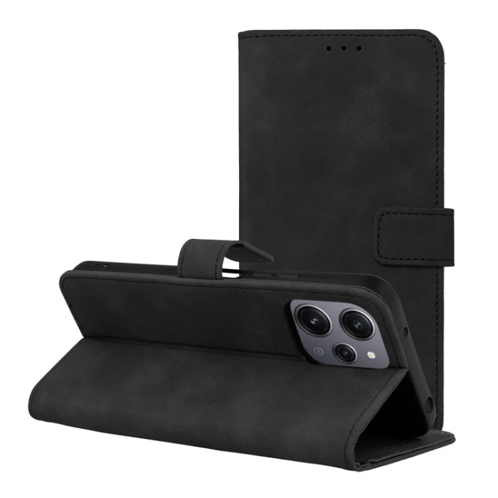 OEM - Xiaomi Redmi 12 4G/5G Plånboksfodral Tender - Svart