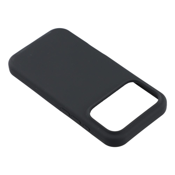 A-One Brand - iPhone 17 Pro Max Mobilskal Solid Silikon Shockproof - Svart
