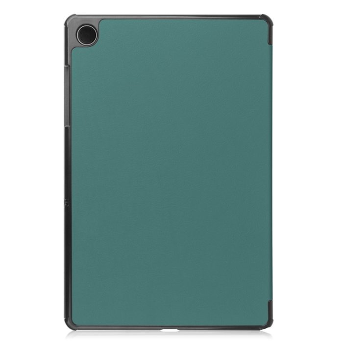 A-One Brand - Galaxy Tab A9 Plus Fodral Tri-Fold KonstLäder - Grön