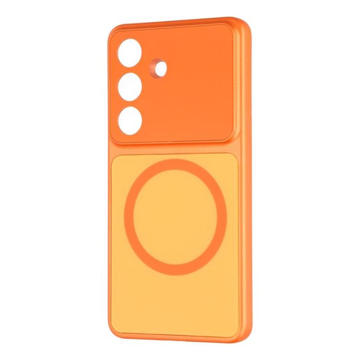 OEM - Mobilskal för Samsung Galaxy S26 Magnetiskt PC + TPU - Orange