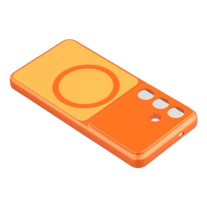 OEM - Mobilskal för Samsung Galaxy S26 Magnetiskt PC + TPU - Orange