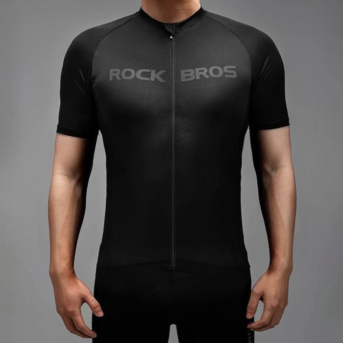 Rockbros - Rockbros Cykeltröja Kortärmad L - Svart