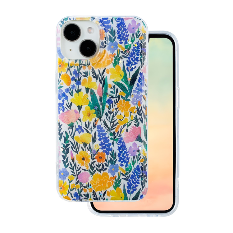 iPhone 15 Mobilskal Glow Glam (Rustik) | 2353 | AlltMobil