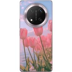 iSecrets - Mobilskal till Honor Magic7 Lite med Rosa Tulpaner