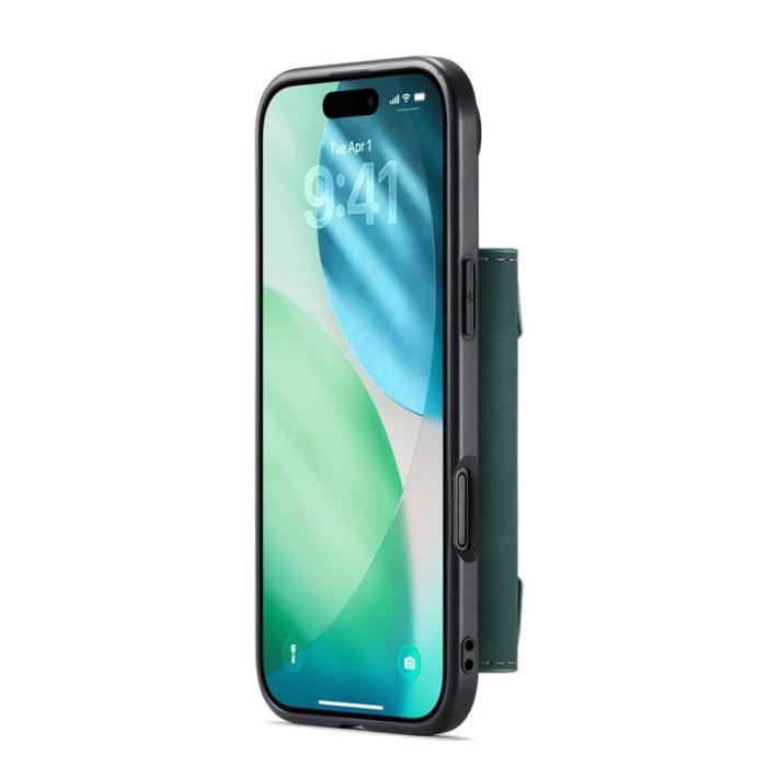 DG.MING - DG.MING M2 Series Mobilskal till iPhone Air PU + PC + TPU - Grön
