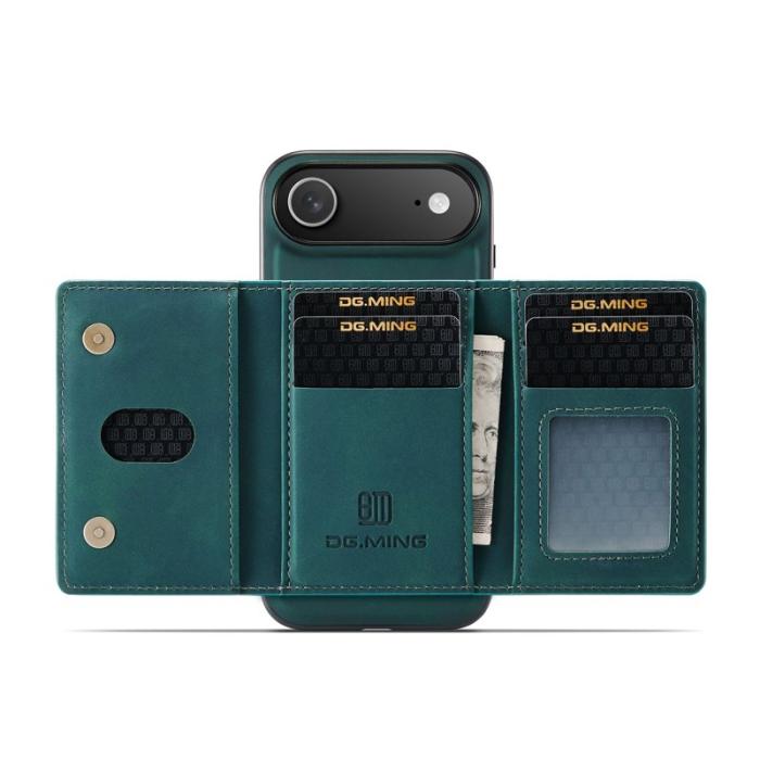 DG.MING - DG.MING M2 Series Mobilskal till iPhone Air PU + PC + TPU - Grön