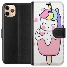 Gustaf - Pl&aring;nboksfodral till Apple iPhone 11 Pro Max med Glad enh&ouml;rning