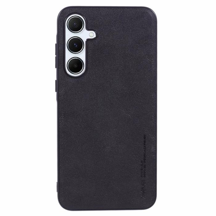 X-Level - X-LEVEL Bojue-3 Mobilskal till Samsung Galaxy S23 FE Läder TPU PC Svart