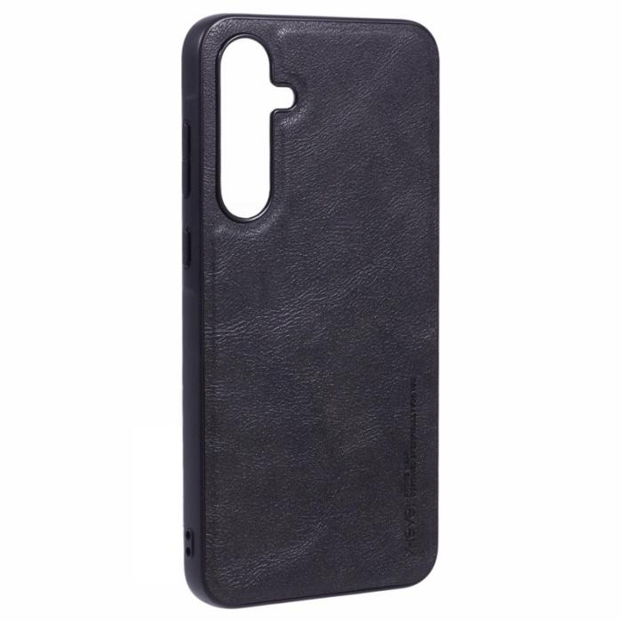 X-Level - X-LEVEL Bojue-3 Mobilskal till Samsung Galaxy S23 FE Läder TPU PC Svart