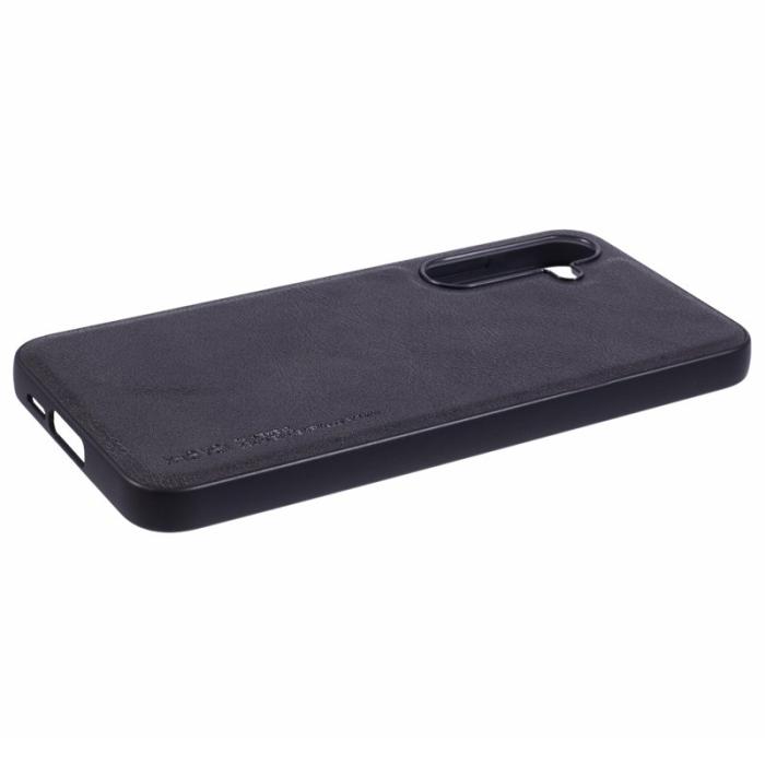 X-Level - X-LEVEL Bojue-3 Mobilskal till Samsung Galaxy S23 FE Läder TPU PC Svart