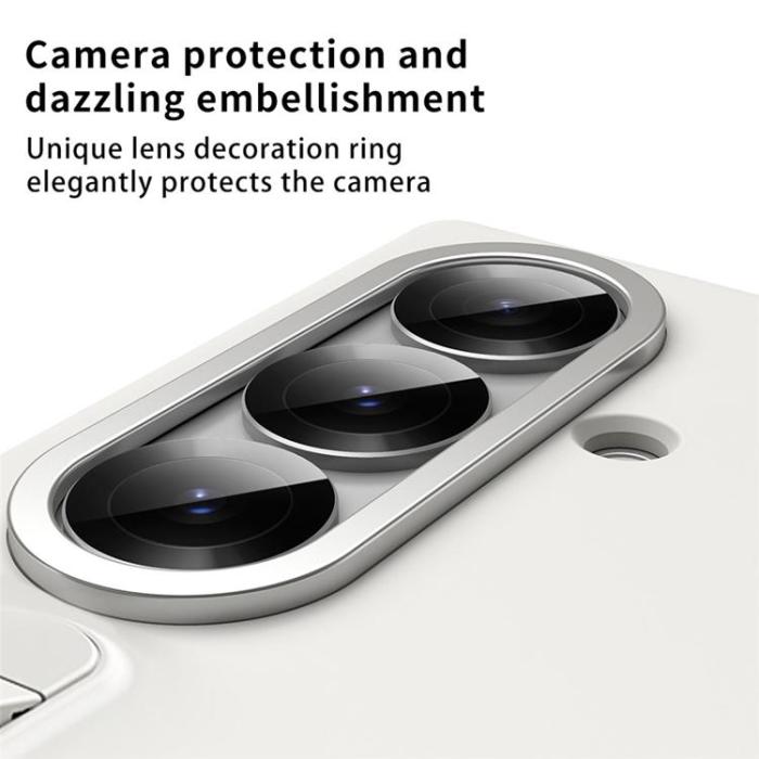 A-One Brand - Mobilskal För Galaxy Z Fold 8 Kortfack Kickstand med Skärmskydd - Vit