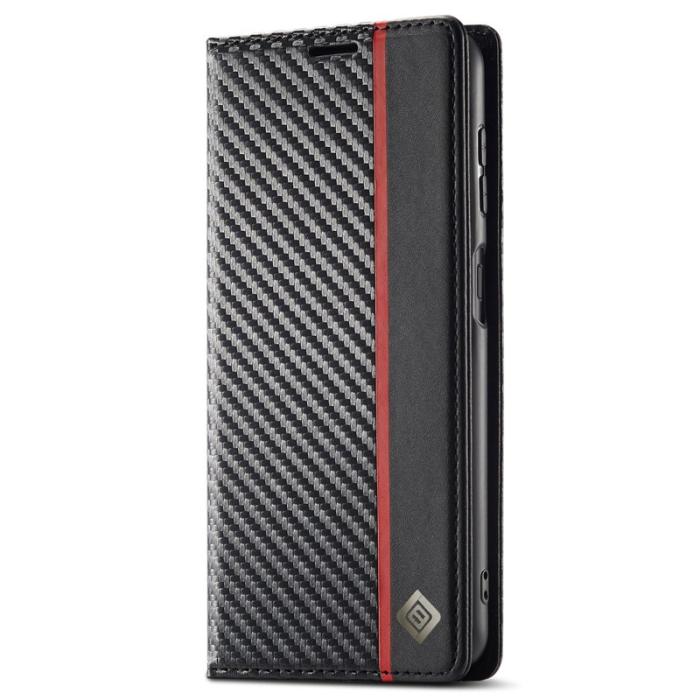 LC.imeeke - LC.IMEEKE Samsung Galaxy S23 FE Plånboksfodral Konstläder - Vertikal Rand