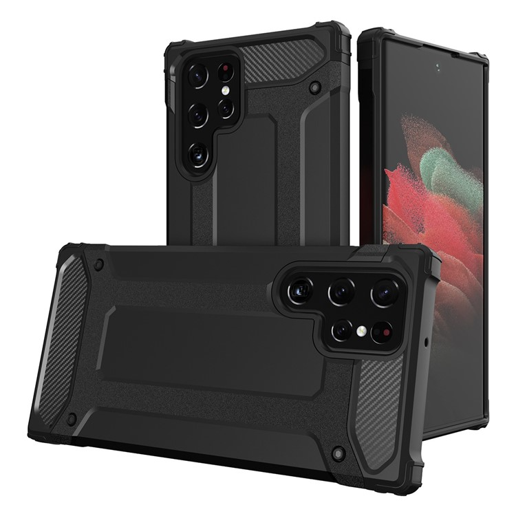 Mobilskal till Galaxy S23 Ultra Tough Armor - Svart | 2353 | AlltMobil