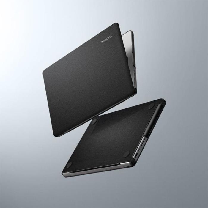 UTGATT - Spigen MacBook Pro 16 (2021/2022) Skal Urban Fit - Svart