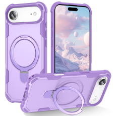 A-One Brand - iPhone 17 Air Mobilskal MagSafe Kickstand Shockproof - Lila