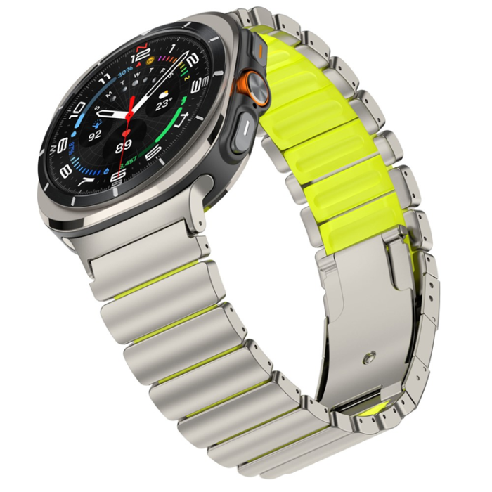 A-One Brand - Galaxy Watch 8 (40mm/44mm) 8 Classic (46mm) Armband Titanium