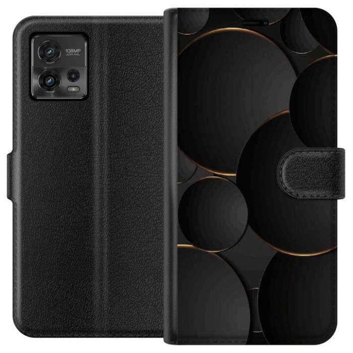 iSecrets - Plånboksfodral till Motorola Moto G72 med Lyxig Cirklar