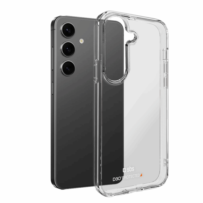 SBS - SBS Galaxy S24 Plus Mobilskal D3O - Transparent