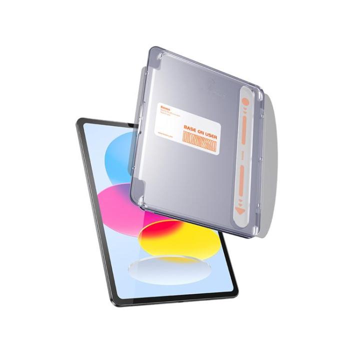 BASEUS - Baseus iPad (10.9) Härdat Glas Skärmskydd - Transparent