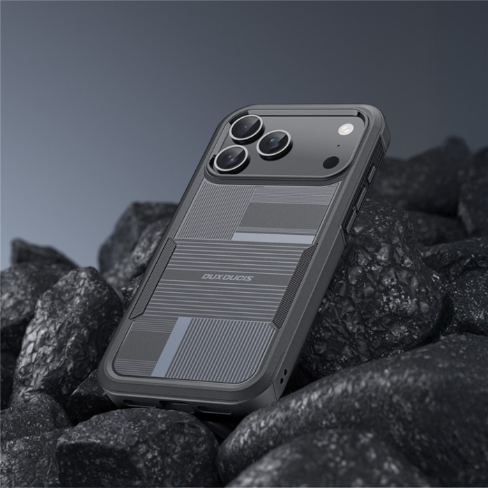 Dux Ducis - Dux Ducis iPhone 17 Pro Max Mobilskal MagSafe SHLD PC + TPU - Umbra