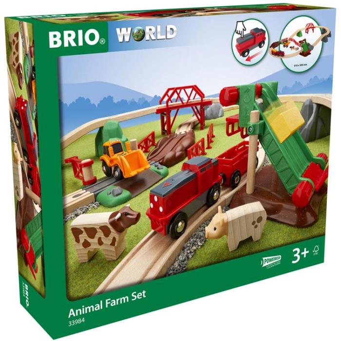 UTGATT5 - BRIO Bondgårdsset med djur 33984