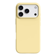 A-One Brand - iPhone 17 Pro Max Mobilskal Ultra Thin Silikon - Ljus Gul