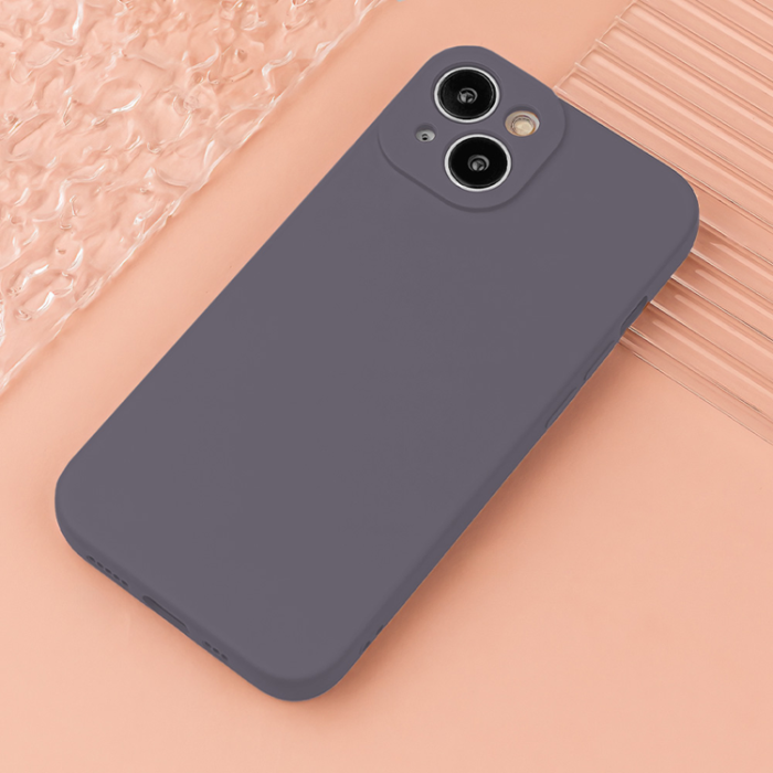 OEM - iPhone 16 Plus Mobilskal Silikon - Mörkgrå