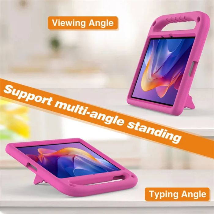 A-One Brand - Xiaomi Redmi Pad 2 Skal EVA Handgrepp Kickstand - Rose