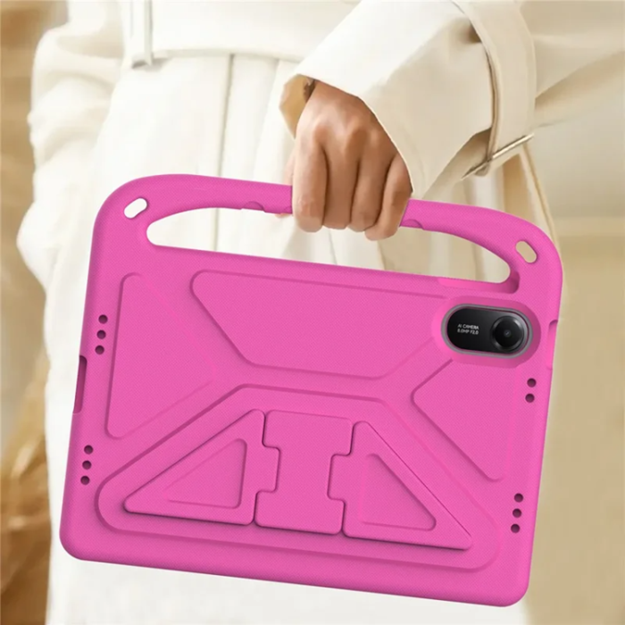 A-One Brand - Xiaomi Redmi Pad 2 Skal EVA Handgrepp Kickstand - Rose