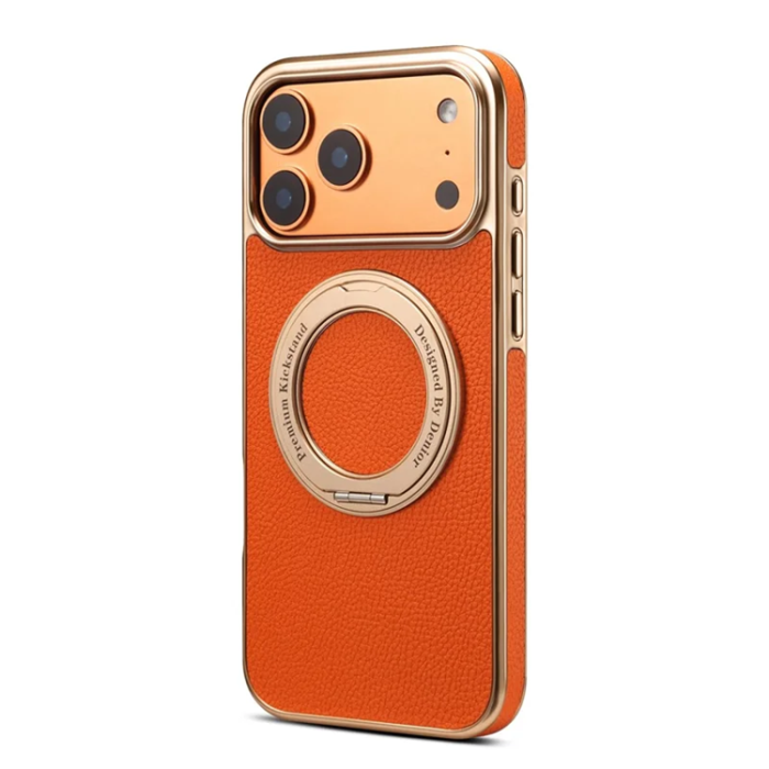 DENIOR - DENIOR iPhone 17 Pro Mobilskal Magsafe D23+2 - Orange