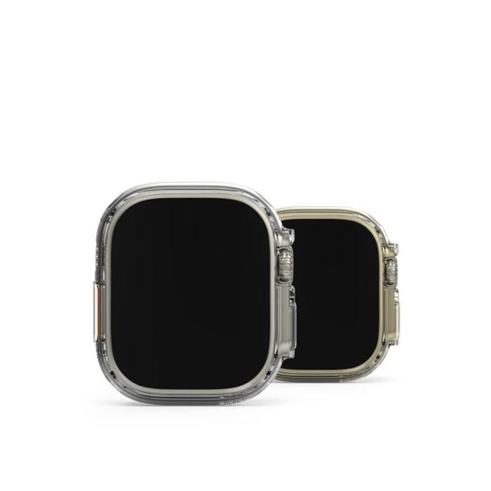 Ringke - [2-Pack] Ringke Apple Watch Ultra (49mm) Skal Slim - Clear/Grå