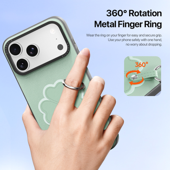 Dux Ducis - DUX DUCIS iPhone 17 Pro Max Mobilskal Fingerring/Rem Luvy Series