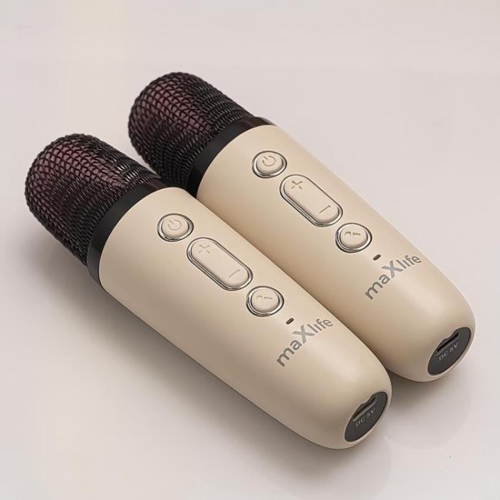 Maxlife - Maxlife Bluetooth Mikrofon och Högtalare MXKS-200 - Vit