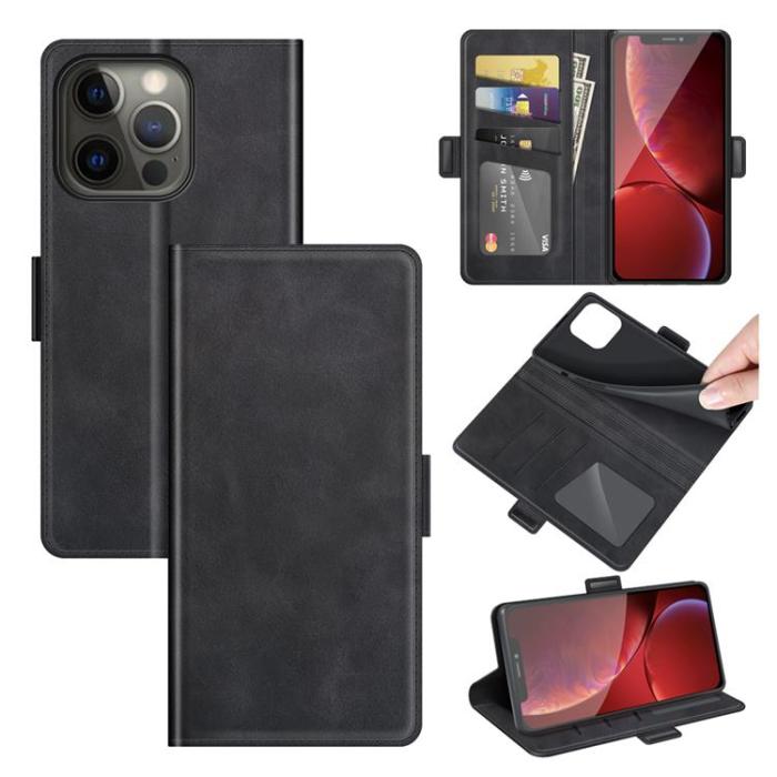 OEM - Flip Plånboksfodral till iPhone 13 Pro Max - Svart