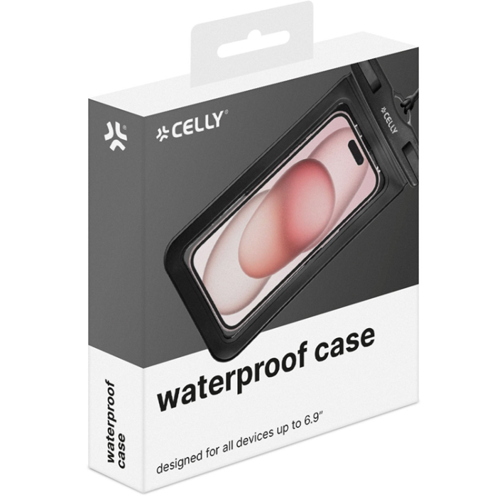 Celly - Celly Splashbag Vattentät Mobilfodral IP68 max 6.9