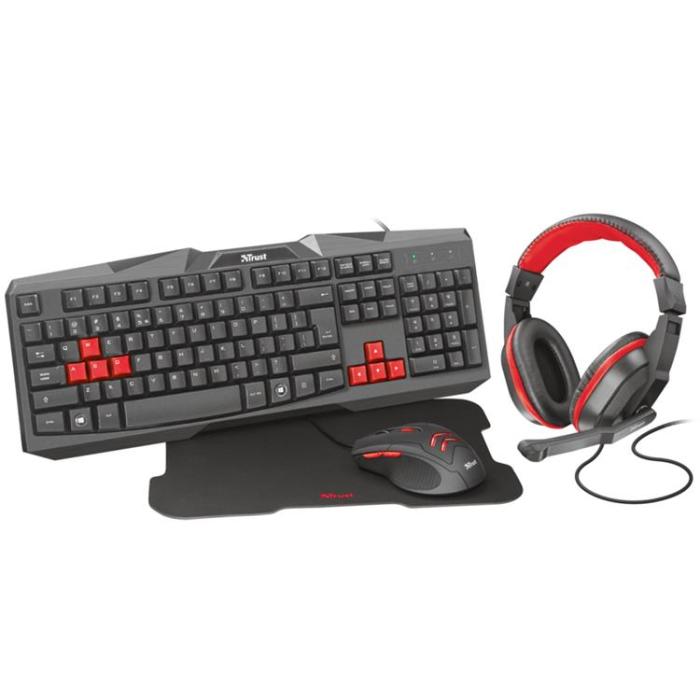UTGATT1 - TRUST Ziva 4-in-1 Gaming Bundle