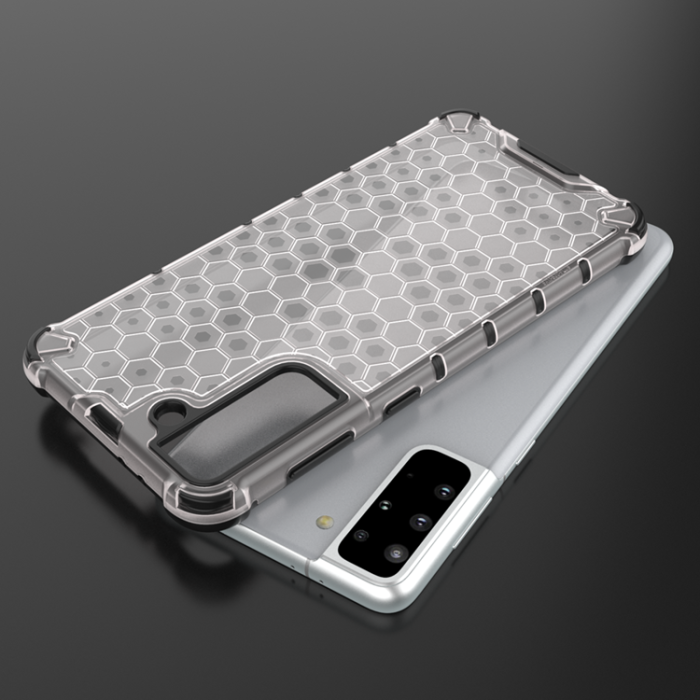 OEM - Galaxy S22 Skal Honeycomb Armored - Transparent