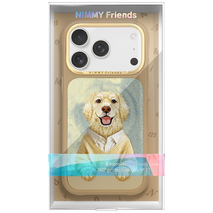 NIMMY - Nimmy Mobilskal För iPhone 17 Pro Max MagSafe Gentle Pets Series Dog