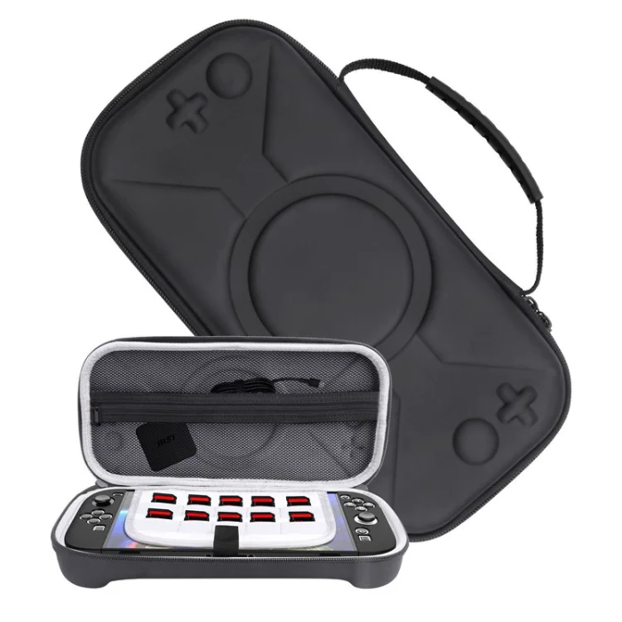OEM - Nintendo Switch 2 Bärväska Handhållen Organizer Läder - Svart