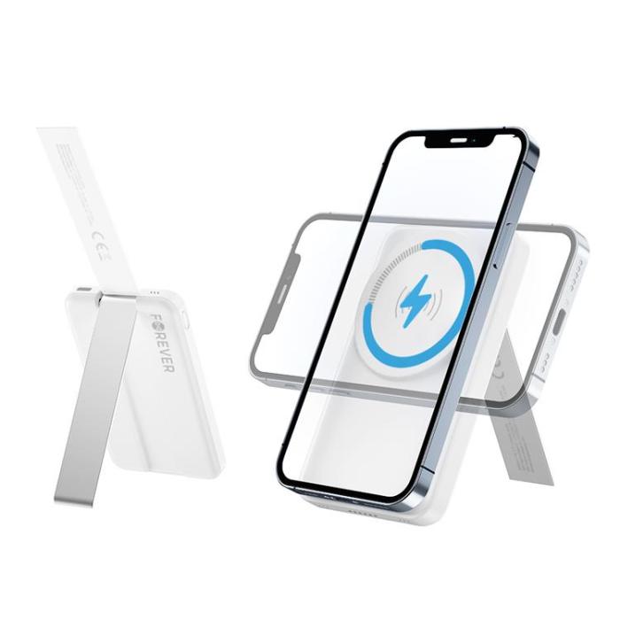 Forever - Forever 5-in-1 Trådlös Laddare Magsafe iPhone, Apple Watch, AirPods