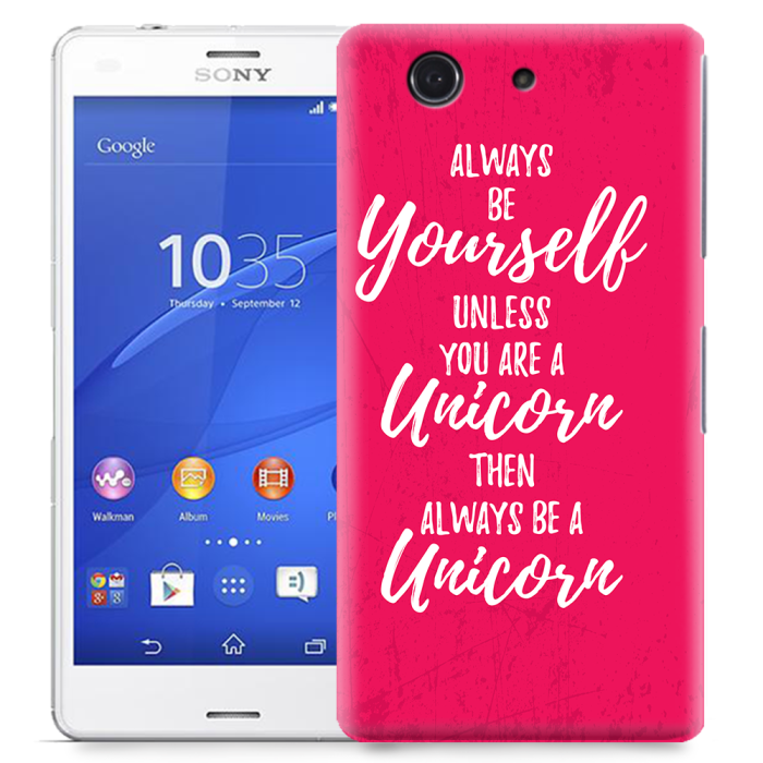 UTGATT5 - Skal till Sony Xperia Z3 Compact - Be a unicorn