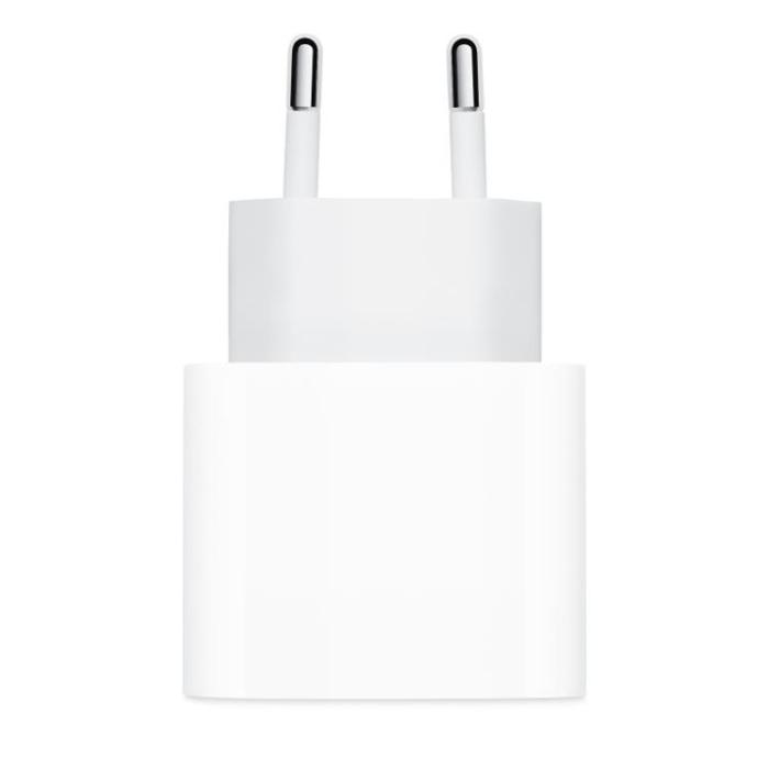 Apple - Apple Väggladdare 20W 3A 1 X USB-C - Vit