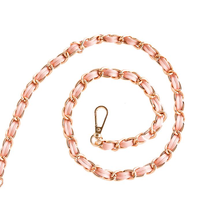 Boom of Sweden - Boom iPhone 13 skal med mobilhalsband- Chain Pink